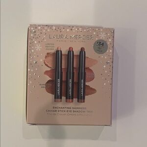 Laura Mercier Caviar Stick Eye Shadow Enchanting Trio - NIB